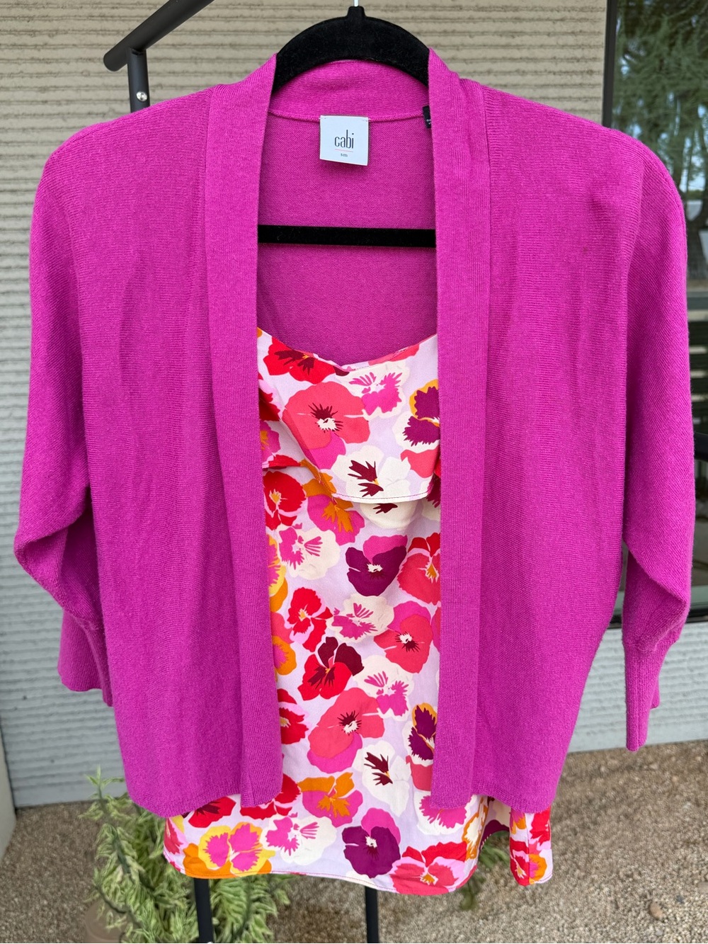 CAbi LOT 9 Piece Sleeveless Bundle Blouses Tops Cardigan Capsule Wardrobe Small - Picture 15 of 15